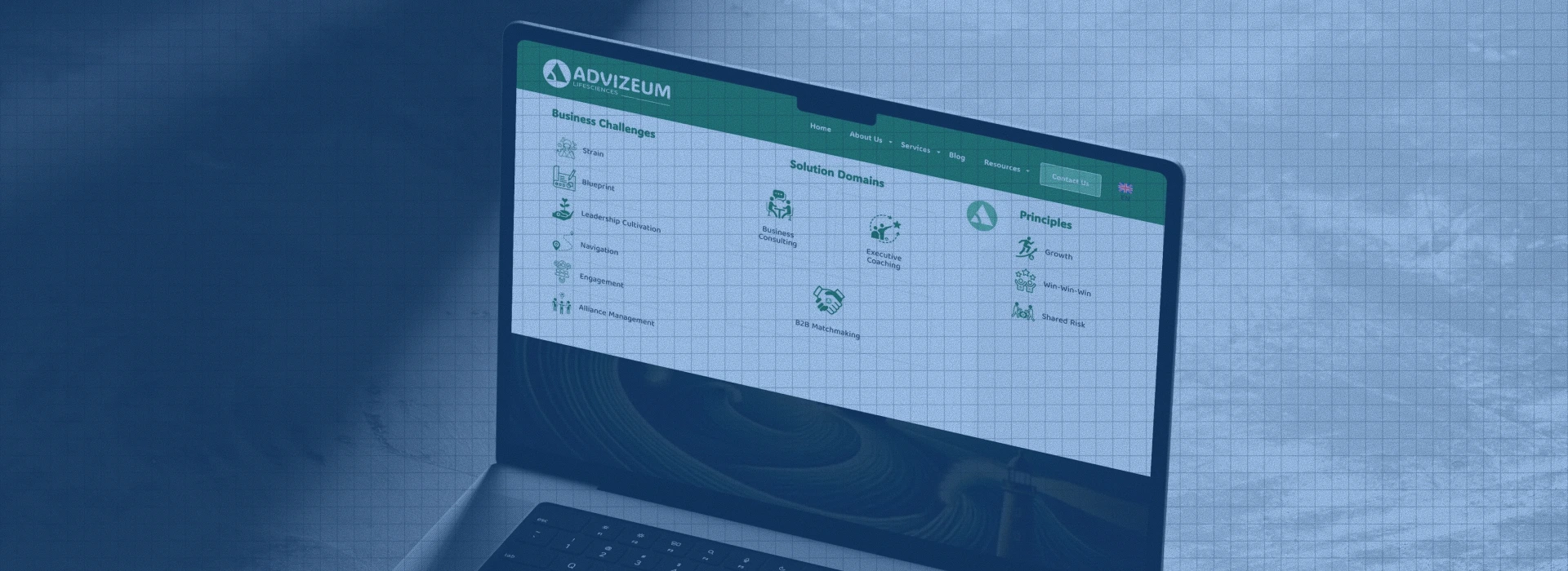 advizeum hero branded